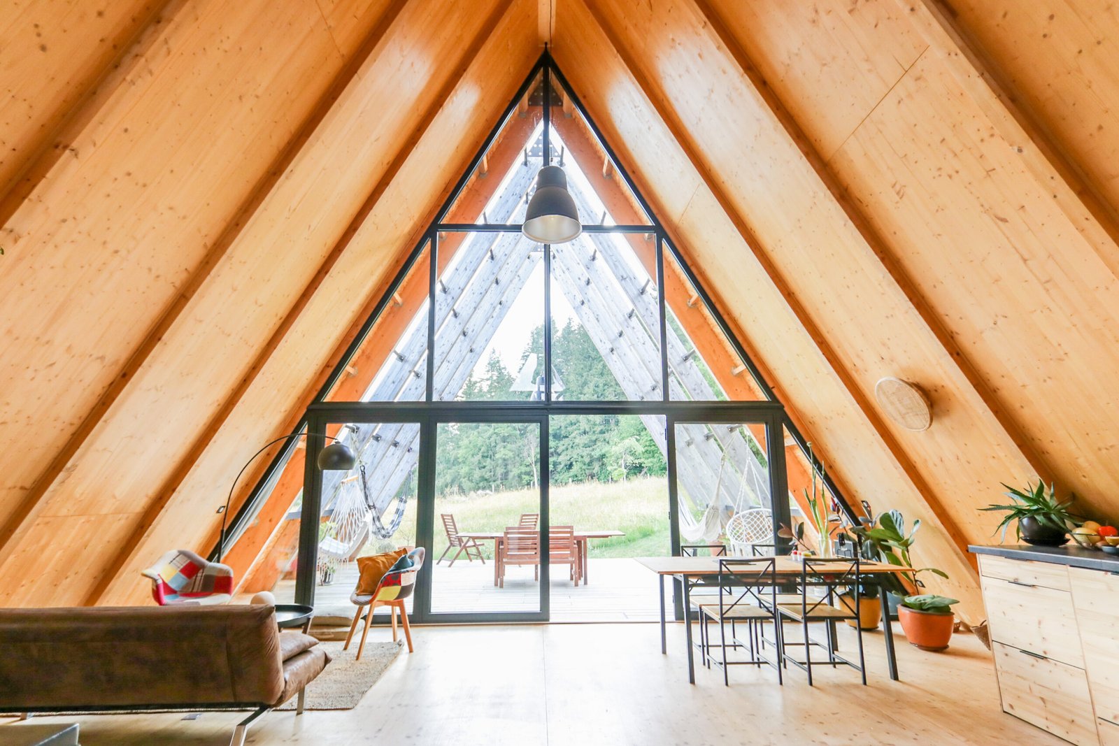 Intérieur maison en A